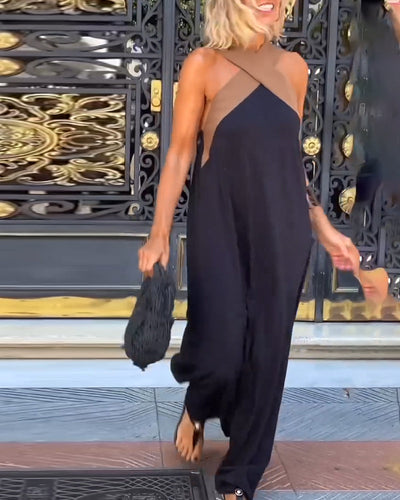 Olive™ | Vestito con collo incrociato