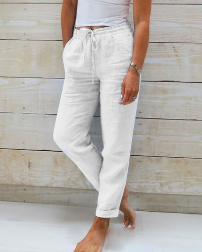 SUSAN™ - Pantaloni leggeri elasticizzati