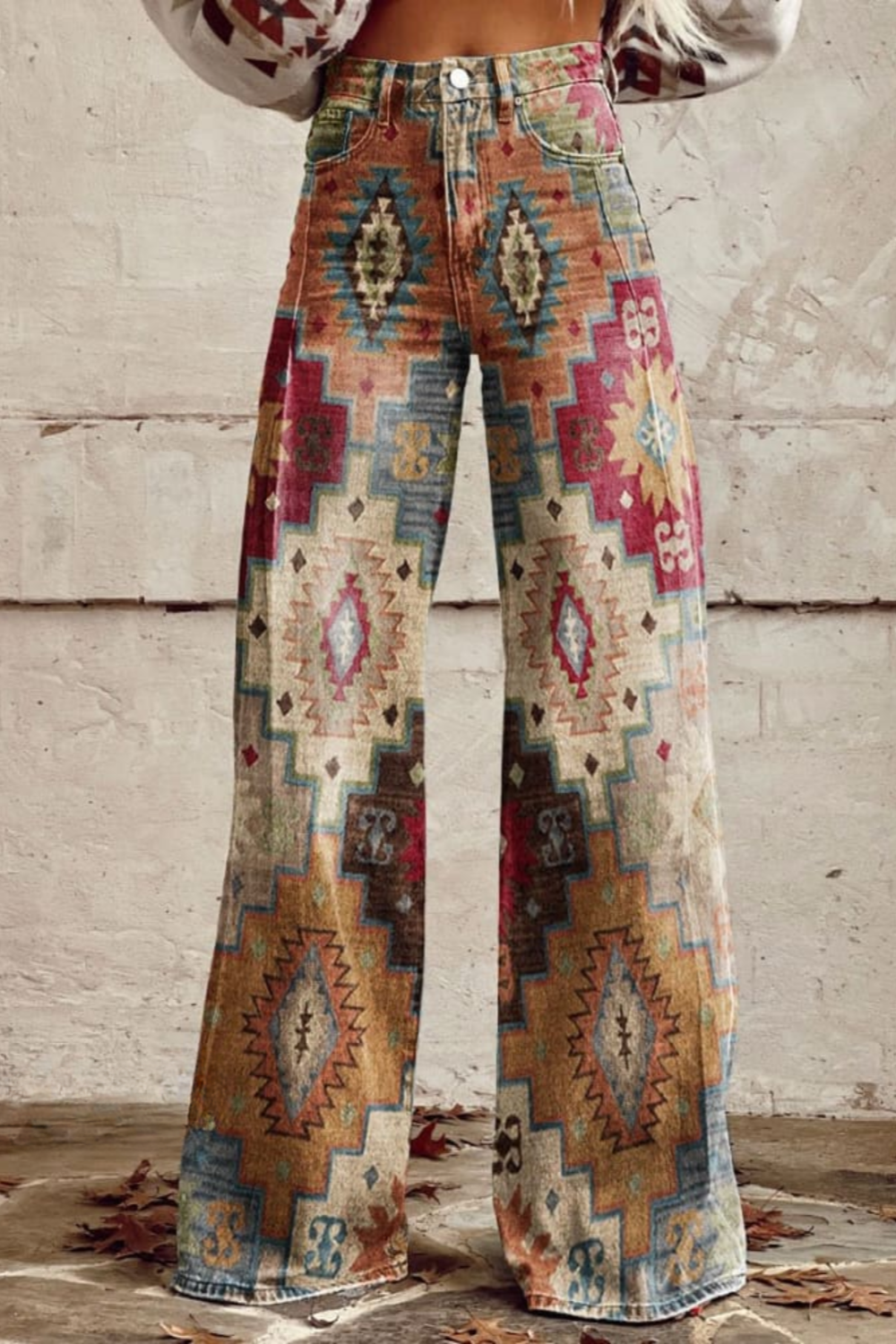 Pantaloni vintage Boho