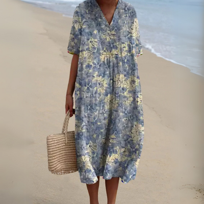 Nicole - Robe d'Été à Fleurs