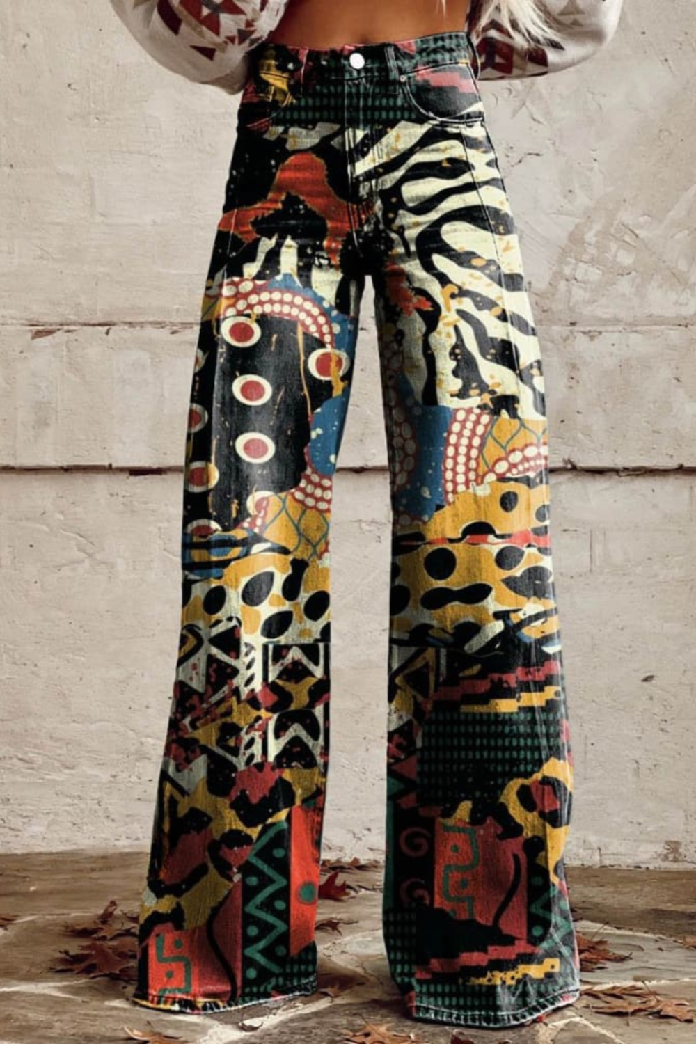 Pantaloni vintage Boho