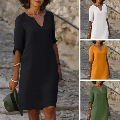 Giulia™ | Abito elegante con scollo a V