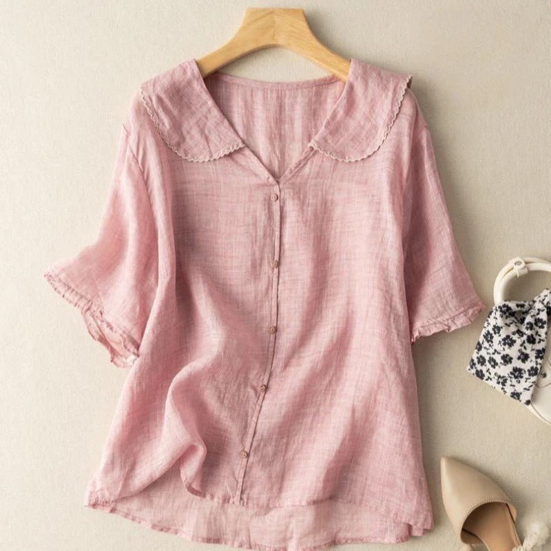 BLUSA DI LINO ADELE