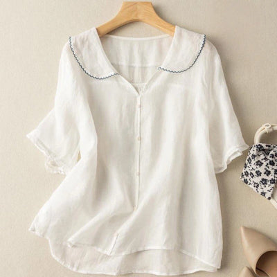 BLUSA DI LINO ADELE