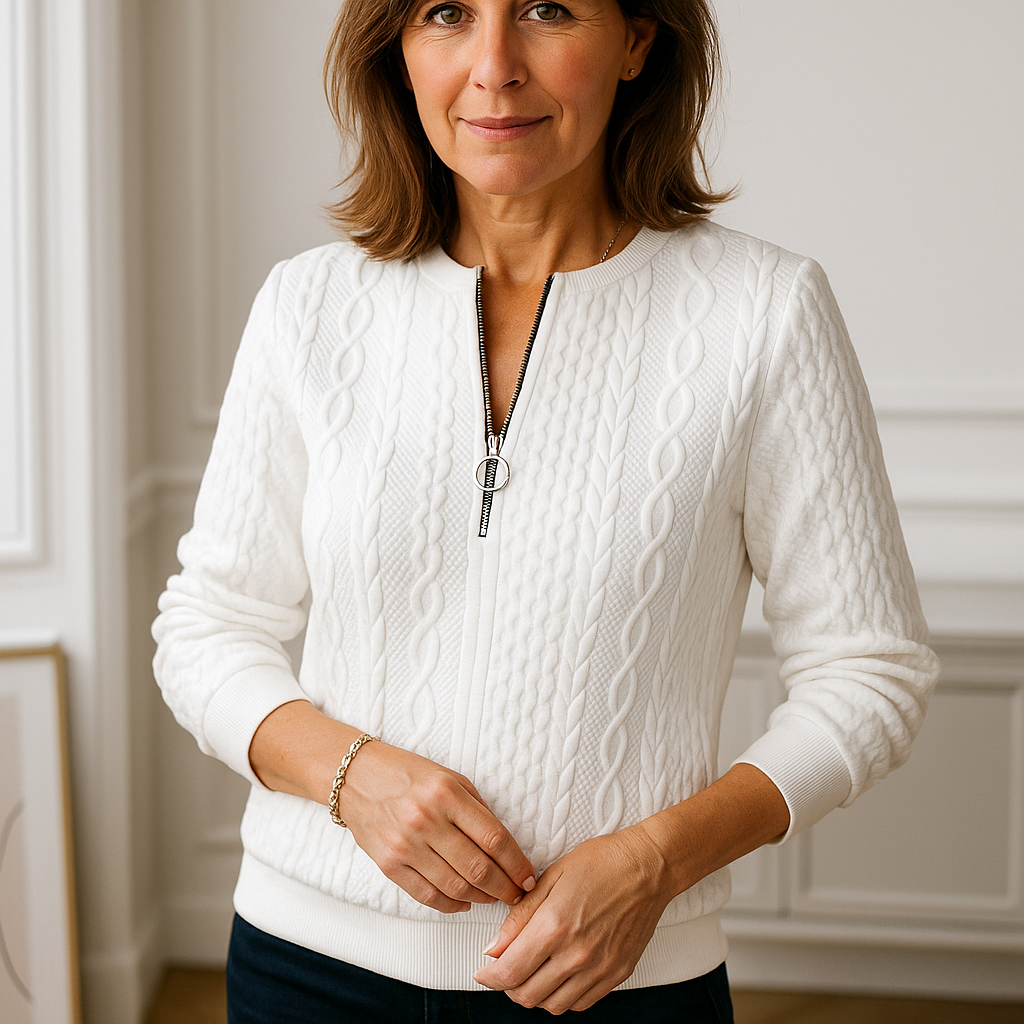Emily™ | Maglione chic in maglia raffinata