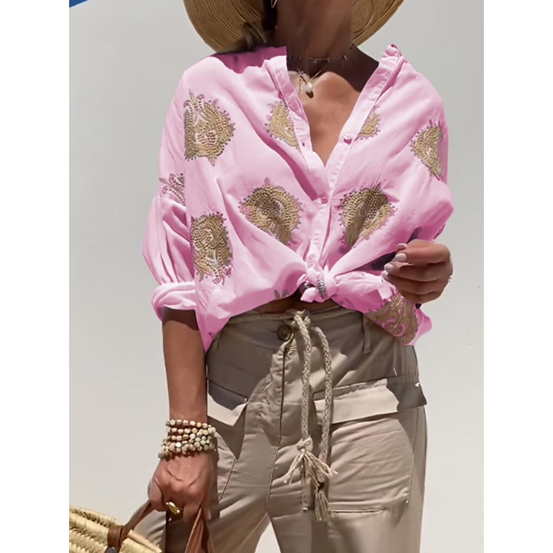 Simone™ - Camicetta Ibiza Stile Chic