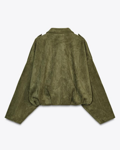 Quintine - Giacca bomber in Suéde