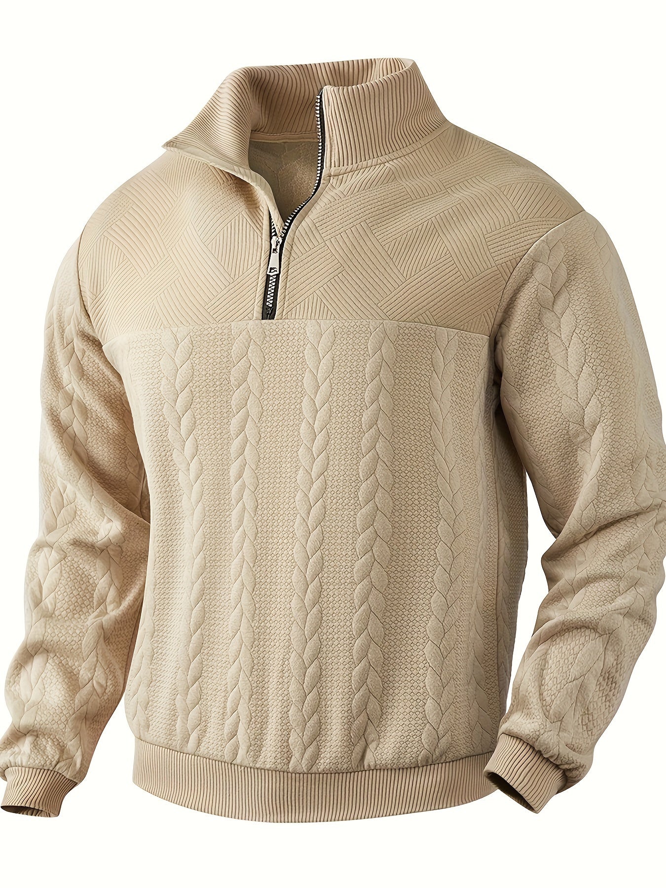 Raffaele | Maglione vintage da uomo con zip