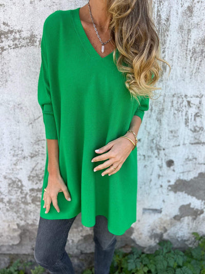 Céline | Maglione oversize con scollo a V
