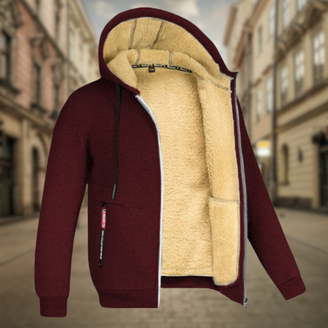 David™ Caldo cardigan con fodera in pile