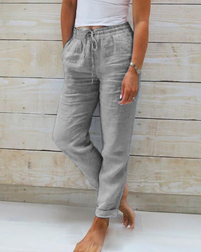 SUSAN™ - Pantaloni leggeri elasticizzati