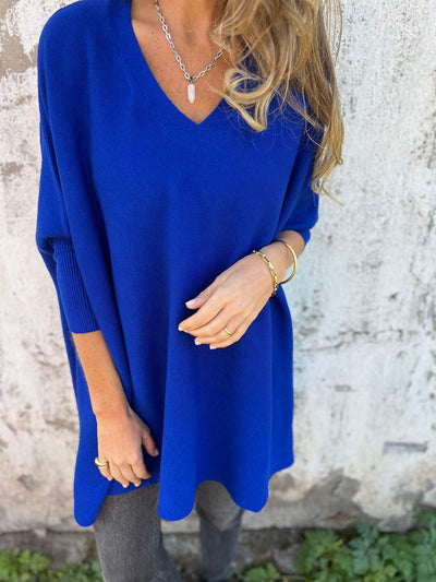 Céline | Maglione oversize con scollo a V