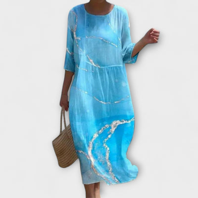 Miranda™ - Maxi abito floreale alla moda