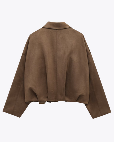Quintine - Giacca bomber in Suéde