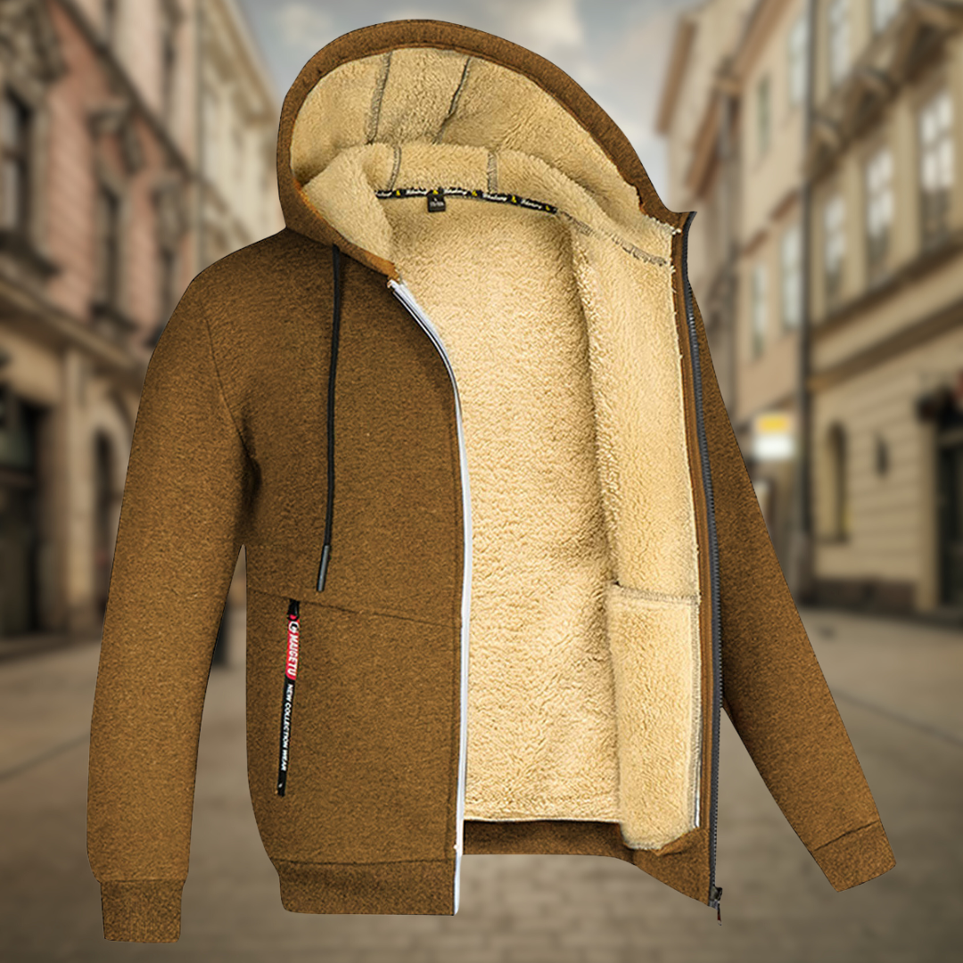 David™ Caldo cardigan con fodera in pile