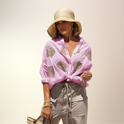 Simone™ - Camicetta Ibiza Stile Chic