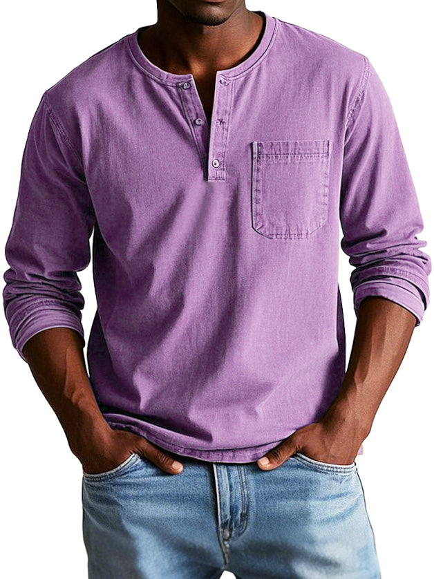 Lars | Camicia vintage a maniche lunghe