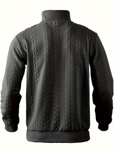Raffaele | Maglione vintage da uomo con zip