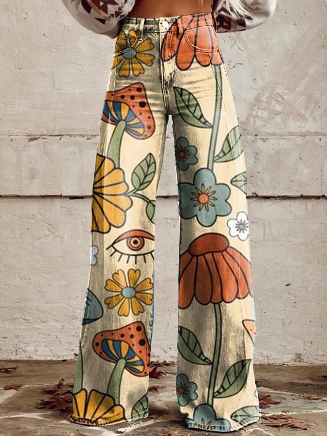 Pantaloni vintage Boho