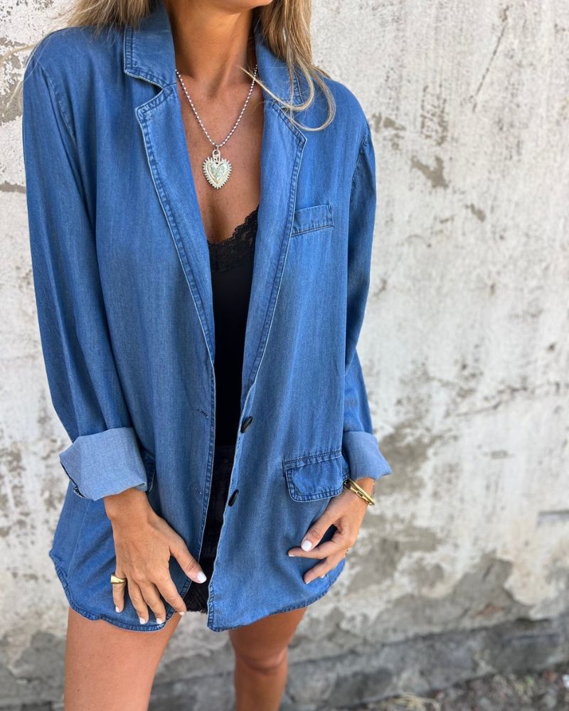 MIREIA - BLAZER CASUAL IN DENIM