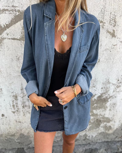 MIREIA - BLAZER CASUAL IN DENIM