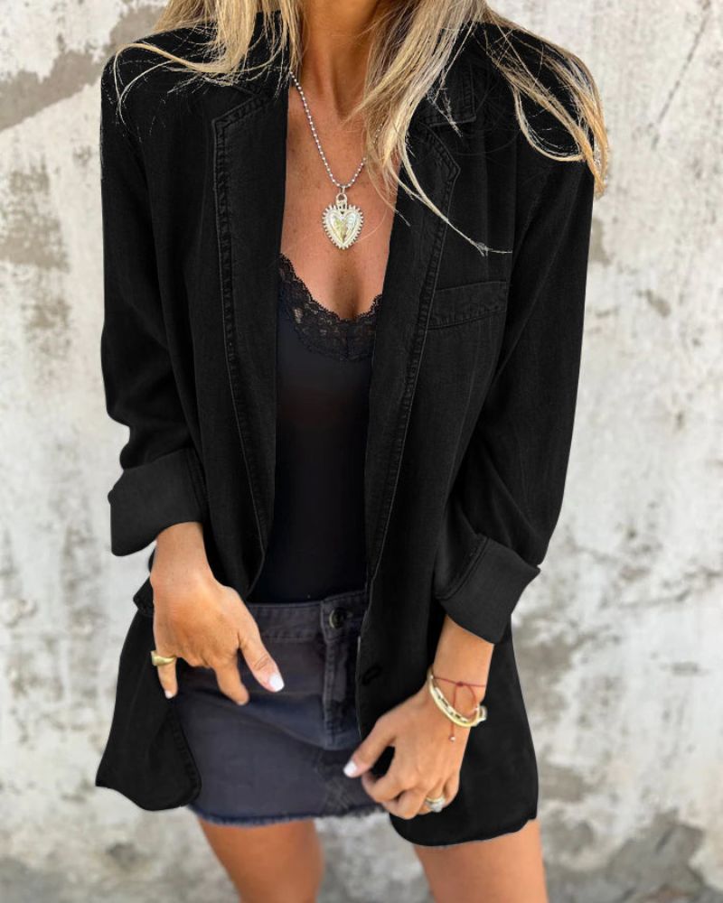 MIREIA - BLAZER CASUAL IN DENIM