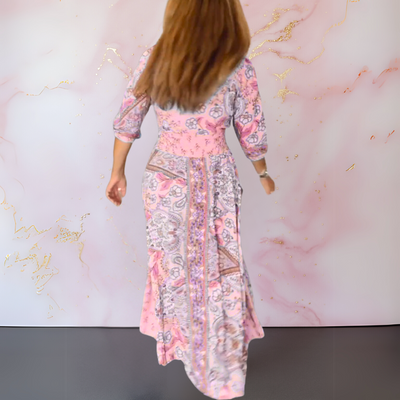 Marga™ | Abito estivo elegante con scollo a V