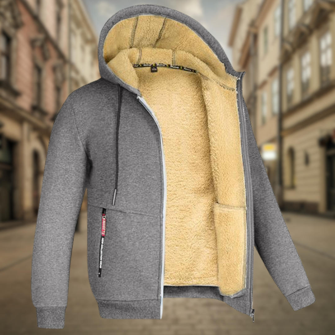 David™ Caldo cardigan con fodera in pile