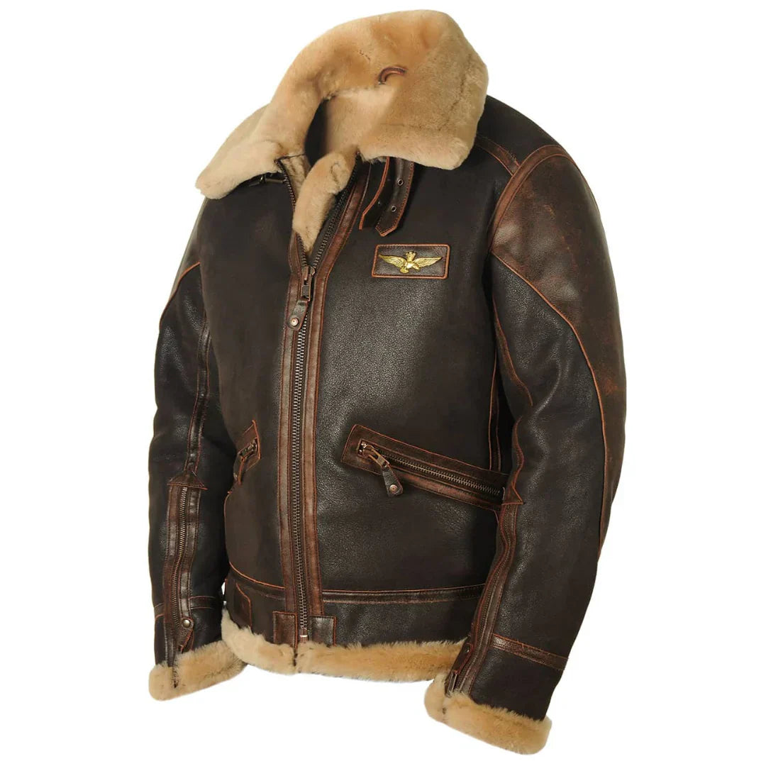 Giacca in pelle Maverick