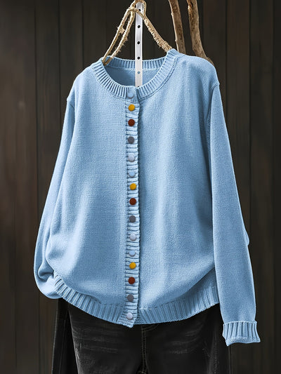 Sofia – Cardigan con bottoni decorativi
