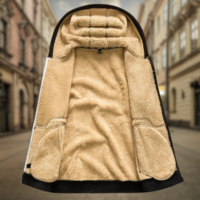 David™ Caldo cardigan con fodera in pile