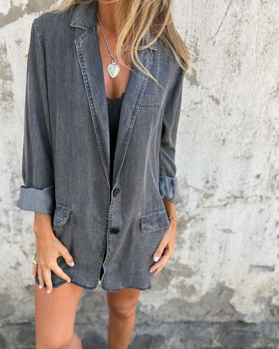 MIREIA - BLAZER CASUAL IN DENIM