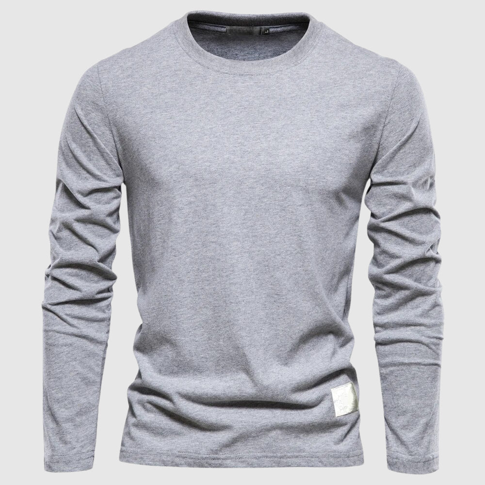 Alessandro Veneti- Maglia a maniche lunghe slim fit