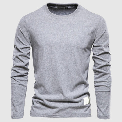 Alessandro Veneti- Maglia a maniche lunghe slim fit