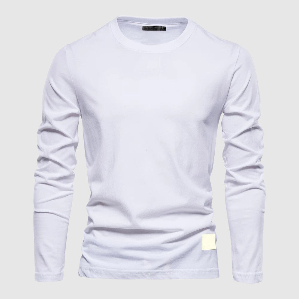 Alessandro Veneti- Maglia a maniche lunghe slim fit