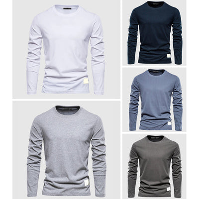 Alessandro Veneti- Maglia a maniche lunghe slim fit