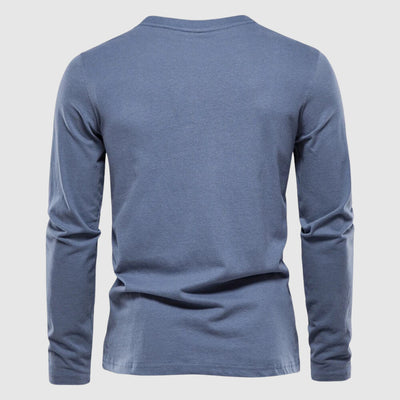 Alessandro Veneti- Maglia a maniche lunghe slim fit