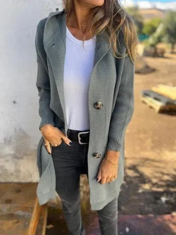 Frieda - Elegante cardigan lavorato a maglia