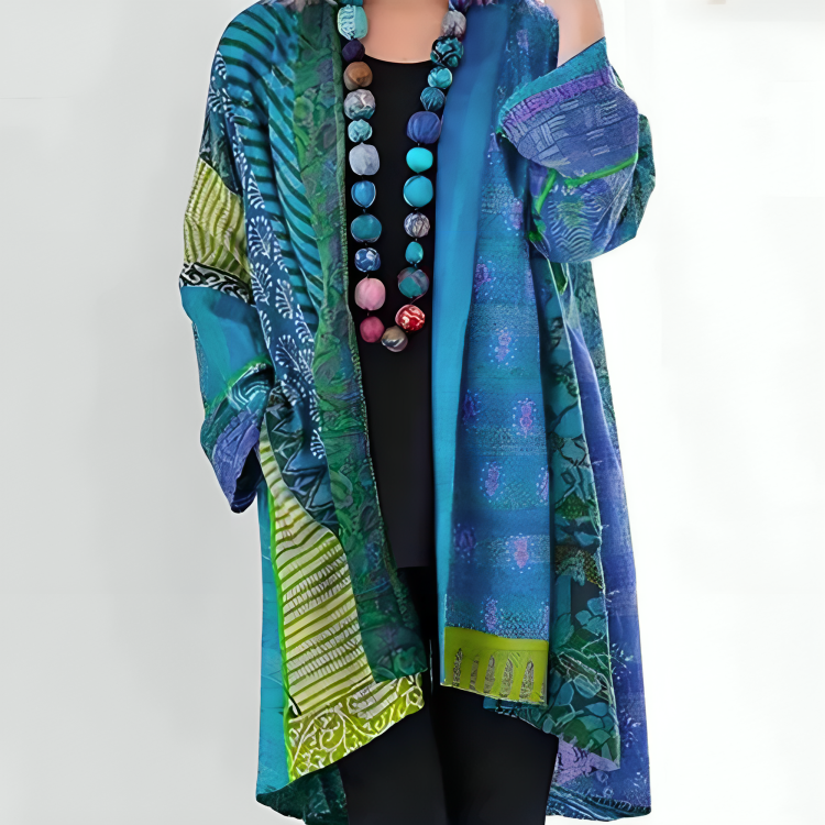 Kathleen - Cardigan da donna colorato e arioso
