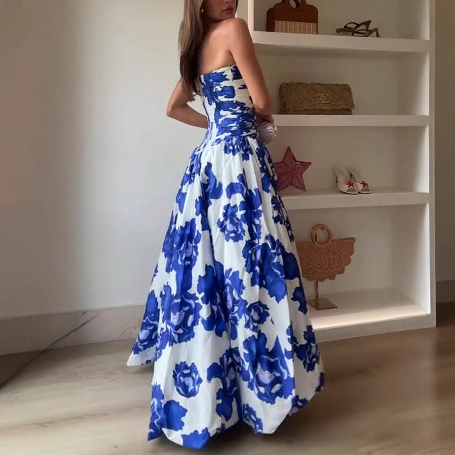 Aivy™ - Maxi abito con stampa floreale Dazzling