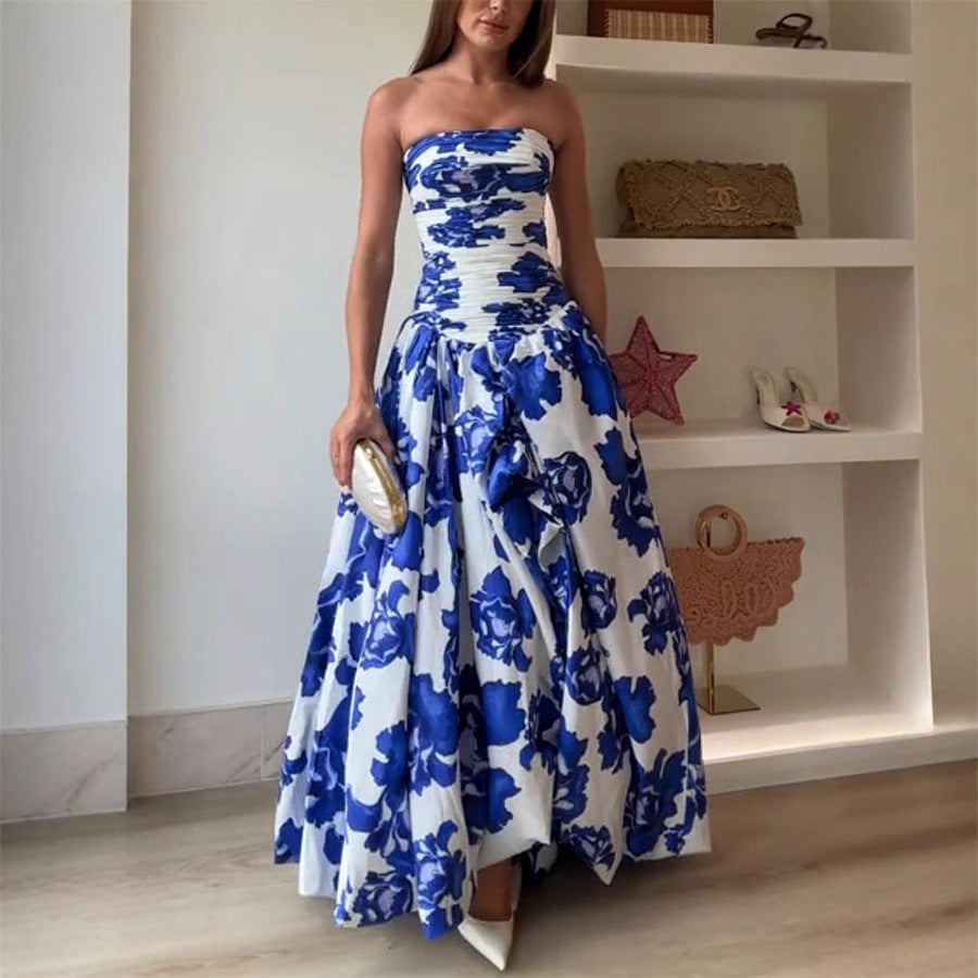 Aivy™ - Maxi abito con stampa floreale Dazzling