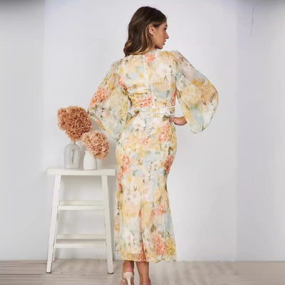 Ella™ - Maxi abito con stampa floreale Dazzling