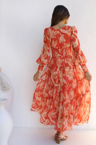 Sienna™ - Maxi abito con stampa floreale Dazzling