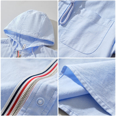 Camicia Hoodie Leggera Riviera