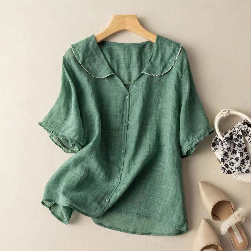 BLUSA DI LINO ADELE