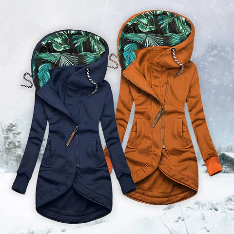Ute™ | Elegante e calda giacca invernale con cappuccio