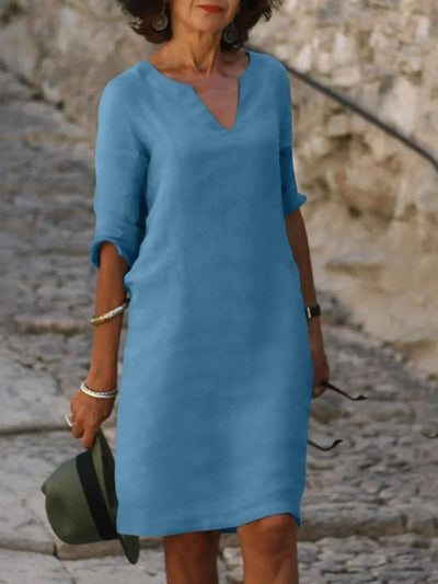Giulia™ | Abito elegante con scollo a V