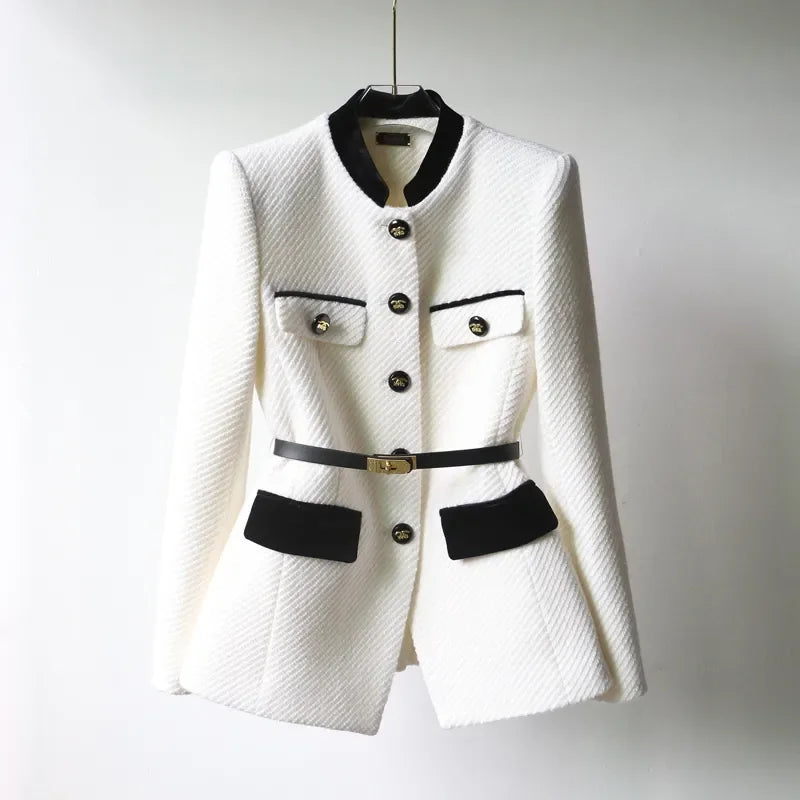 Elara - Cappotto di lana senza tempo