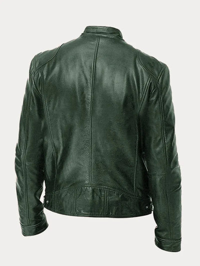 Victor™ Giacca di pelle casual