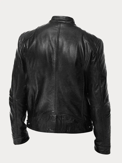 Victor™ Giacca di pelle casual